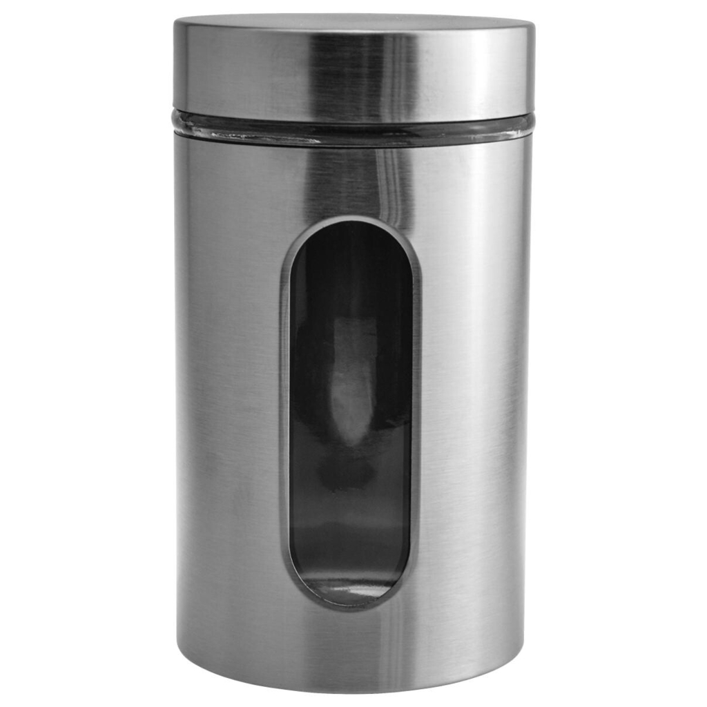 POCOline Vorratsdose silber Edelstahl