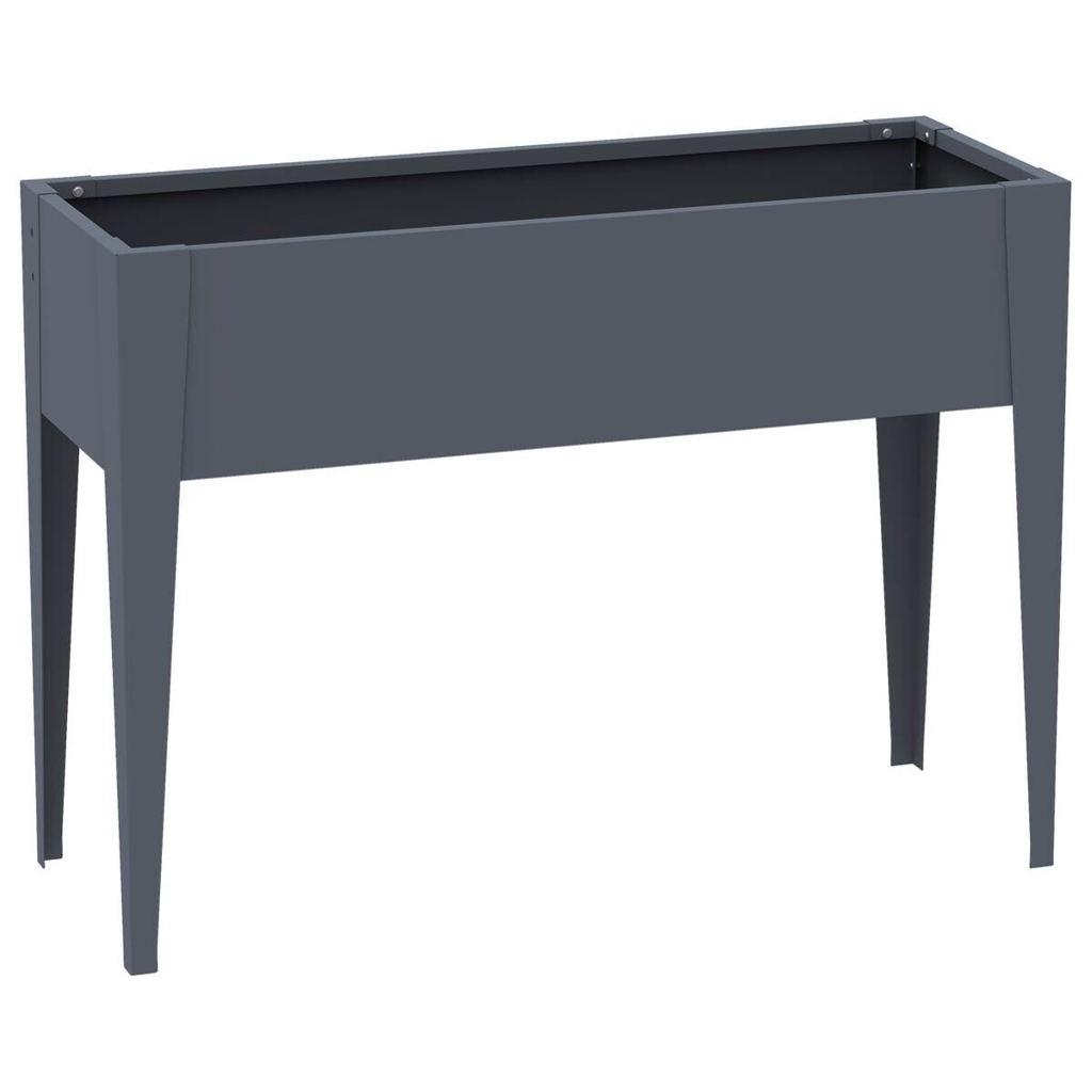 Westmann Hochbeet Vedura anthrazit Stahl B/H/L: ca. 100x80x30 cm
