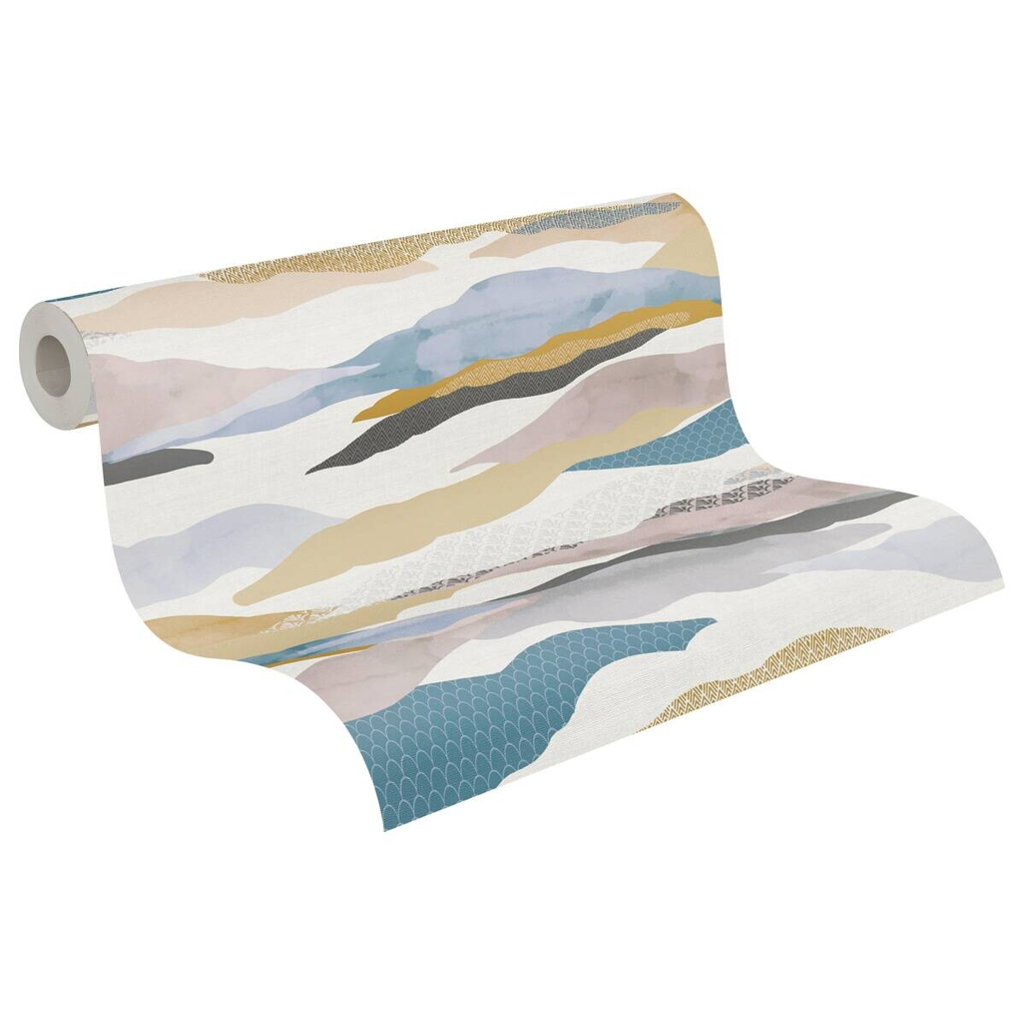 A.S.Creation Vliestapete rosa beige B/H/D: ca. 53x1005x8 cm