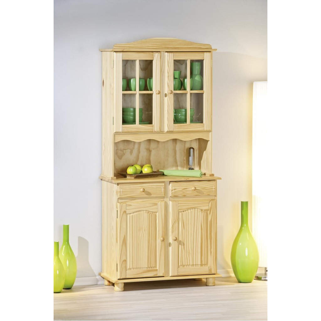 Buffet Alicante natur lackiert Kiefer B/H/T: ca. 88x198x43 cm