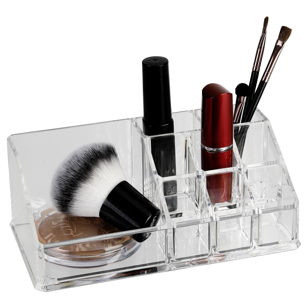Axentia Organizer transparent Kunststoff B/H/L: ca. 17,3x6,5x9,3 cm