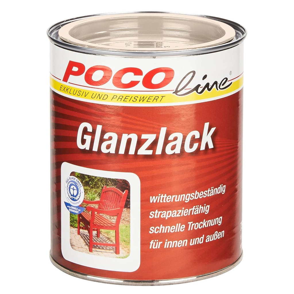 POCOline Glanzlack cremeweiß ca. 0,75 l