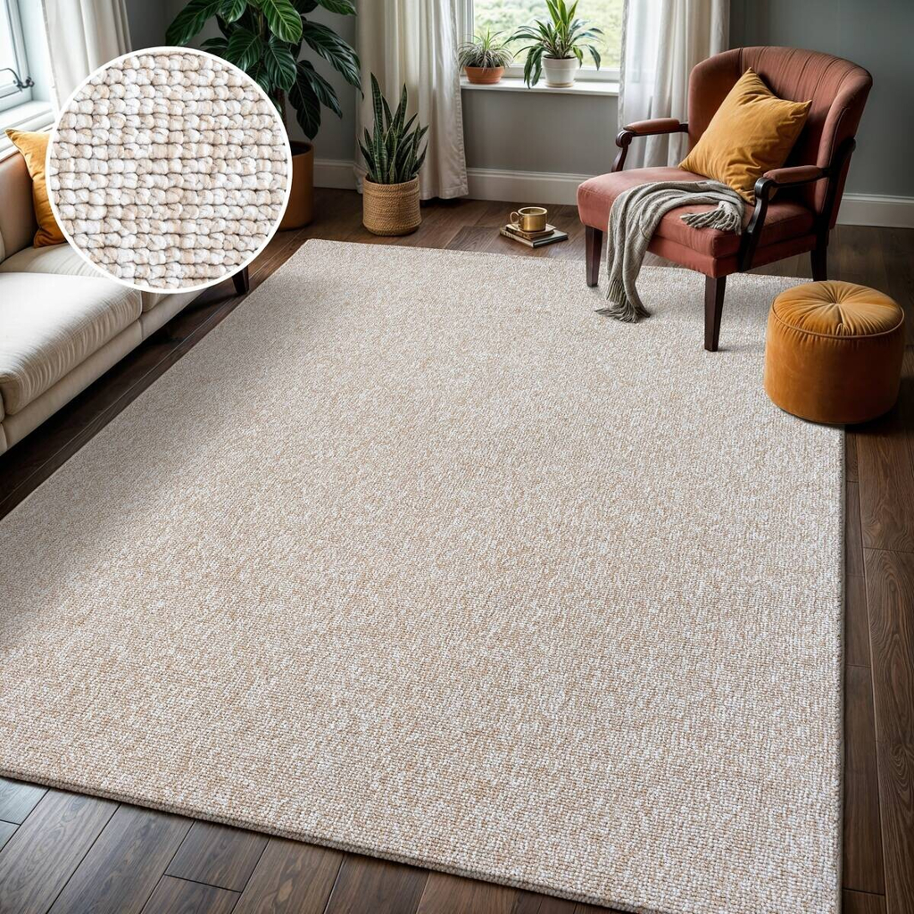 Sanat Teppich LORA PLUS beige B/L: ca. 80x150 cm