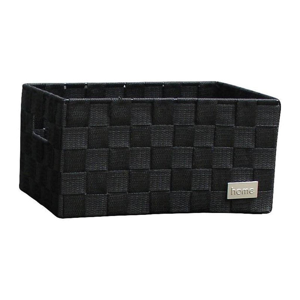 POCOline Aufbewahrungskorb schwarz Nylon B/H/L: ca. 14x18x28 cm