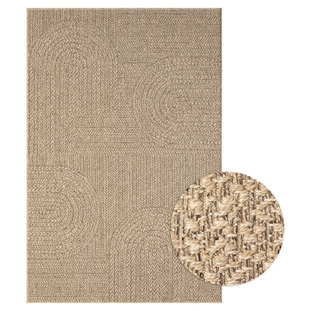 Merinos Teppich Kenzy natur B/L: ca. 140x200 cm