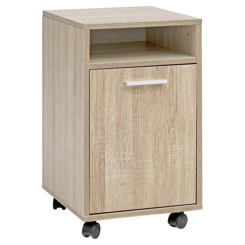 Rollcontainer braun Spanplatte B/H/T: ca. 33x60x38 cm