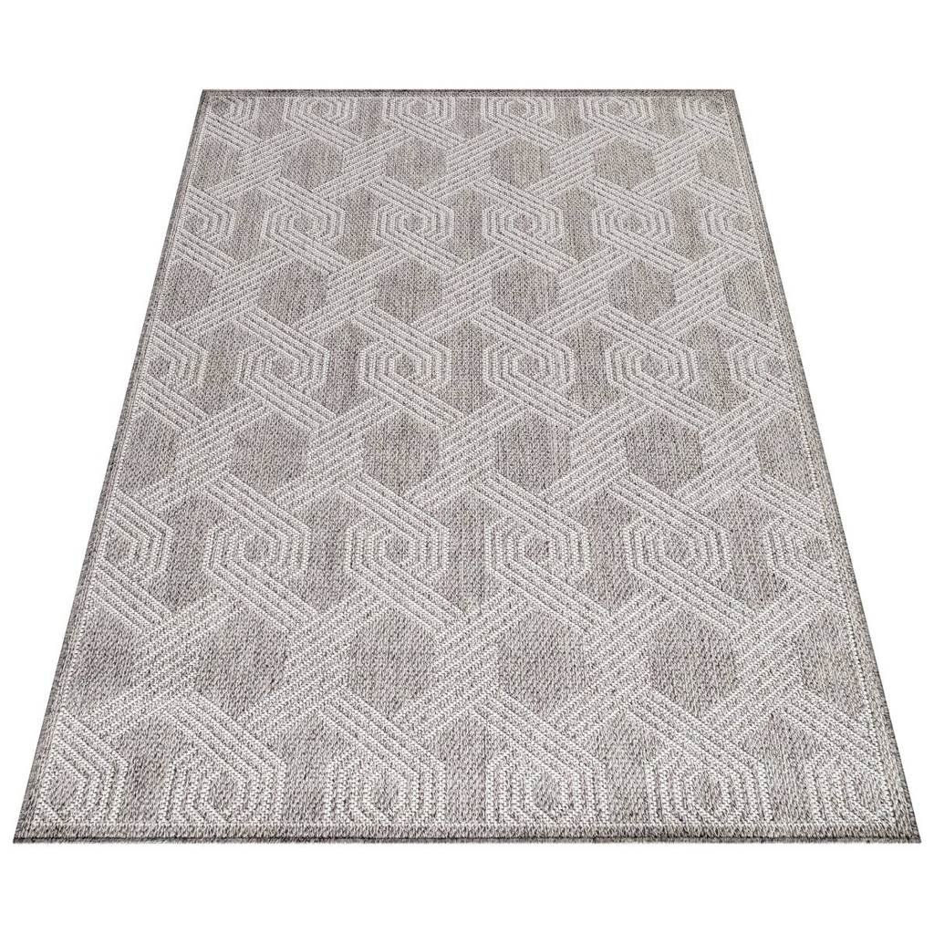 Ayyildiz Teppich ARUBA grau B/L: ca. 240x340 cm