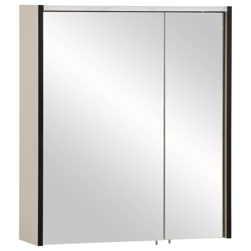 Spiegelschrank Edda creme B/H/T: ca. 63,5x72,4x17,5 cm