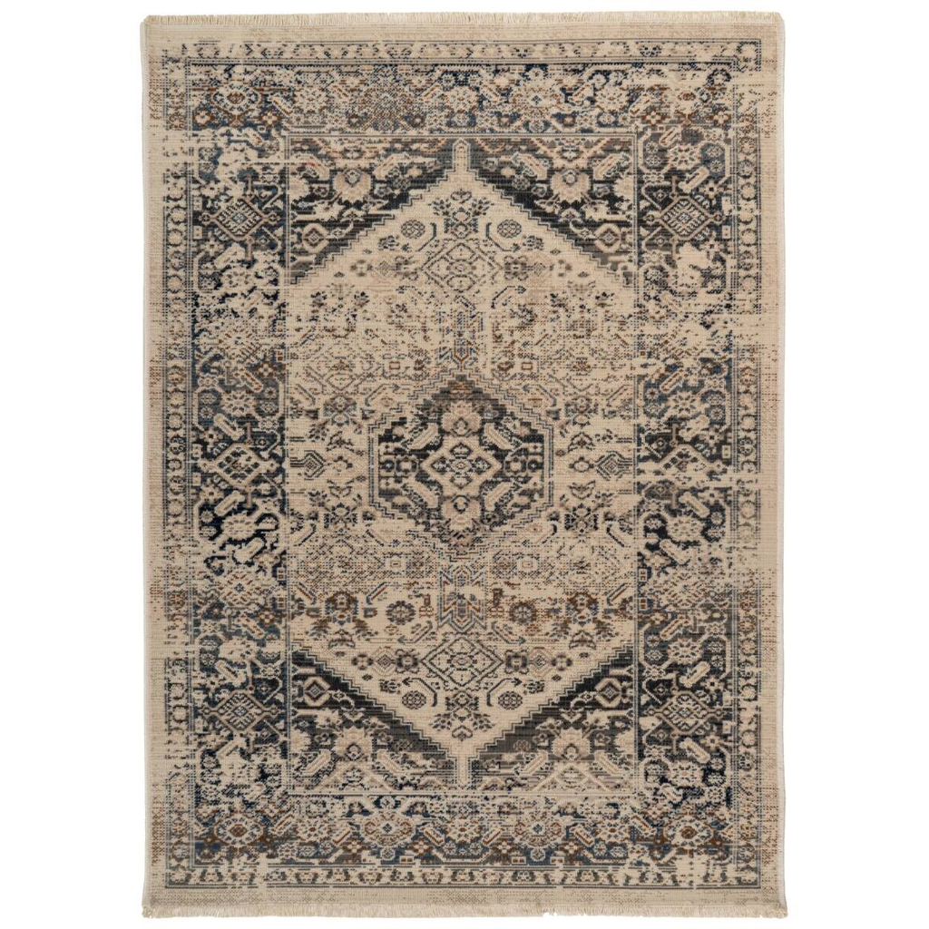 Kayoom Kurzflorteppich Charin 425 blau B/H/L: ca. 120x0,35x180 cm