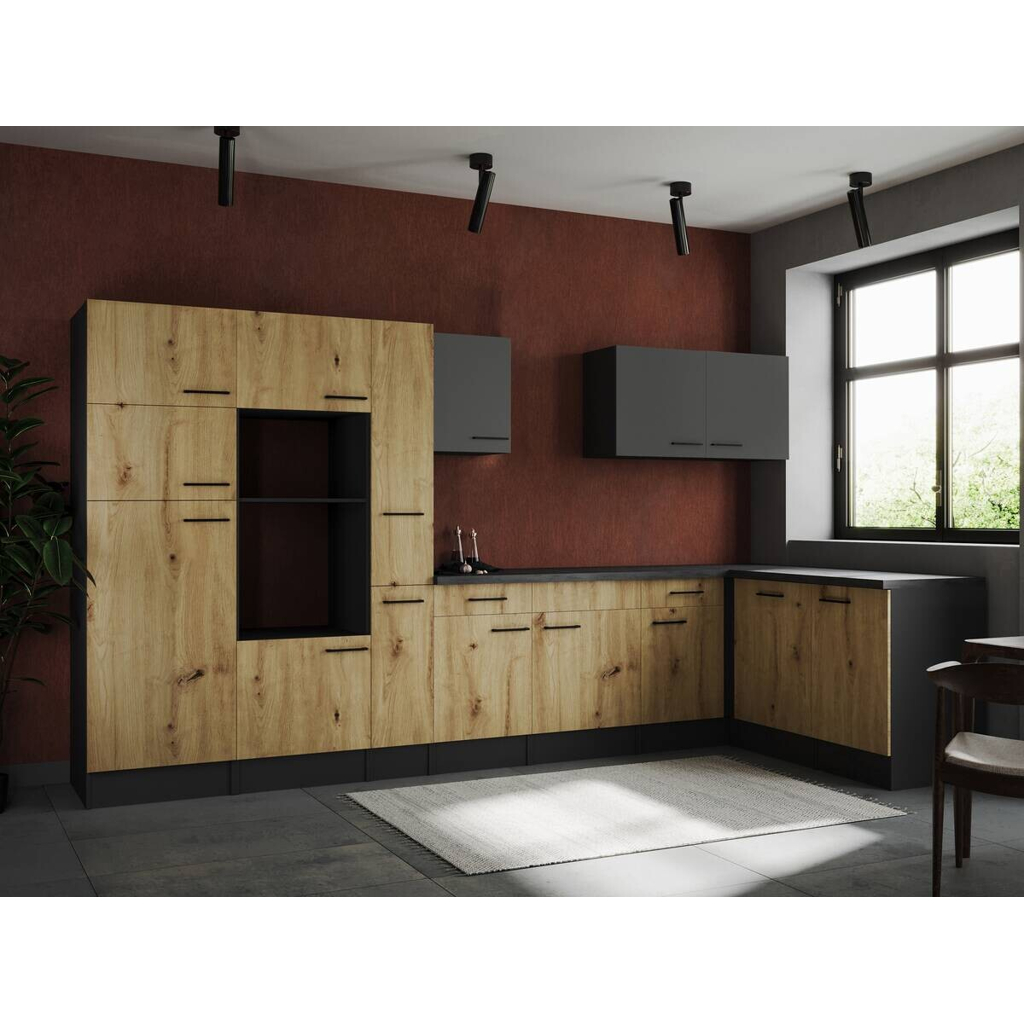 Winkelküche Oliver B/H/T: ca. 370x205x172 cm