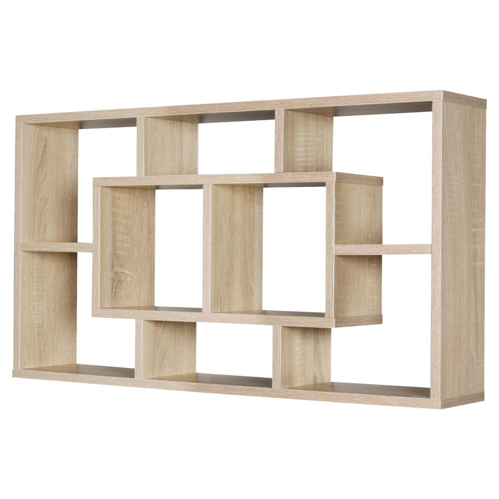 Wandregal Eiche Sonoma Nachbildung B/H/T: ca. 85x47,5x16 cm
