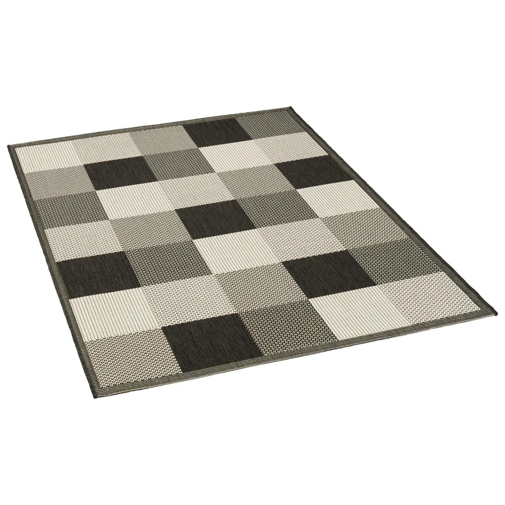 In-/Outdoor-Teppich Ambiente schwarz B/L: ca. 160x230 cm