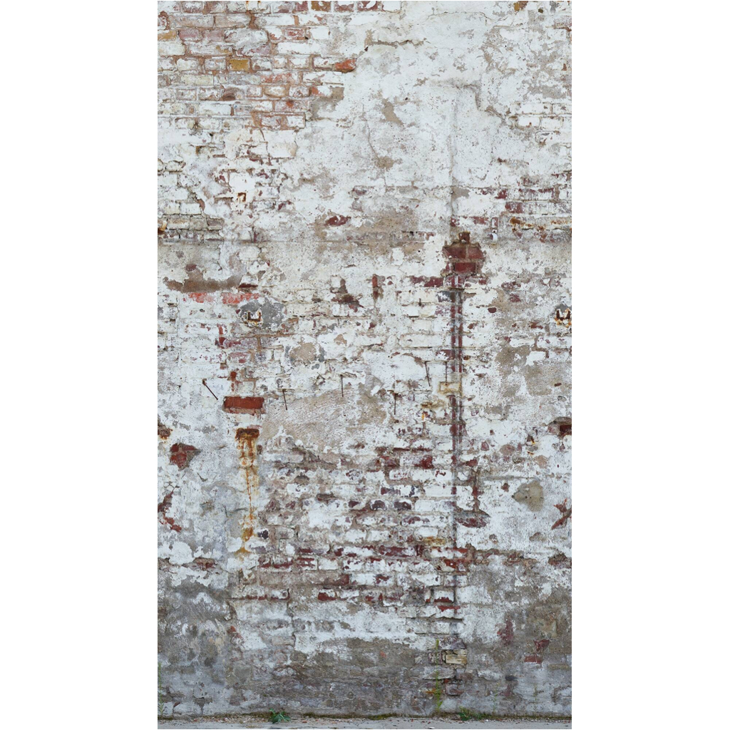Livingwalls Fototapete Steinoptik weiß creme grau B/L: ca. 280x159 cm