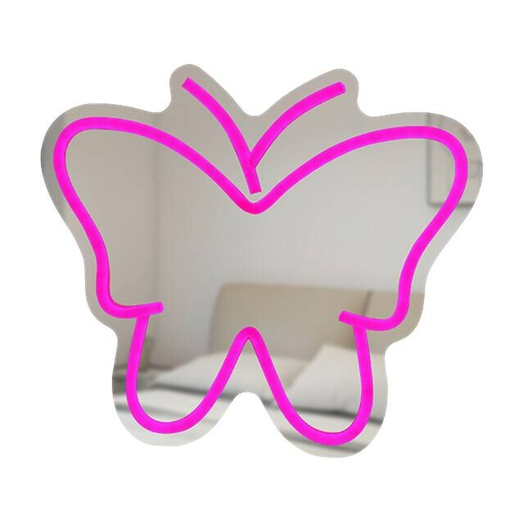 POCOline LED-Neonleuchte Butterfly B/H/L: ca. 25x1,6x28,5 cm
