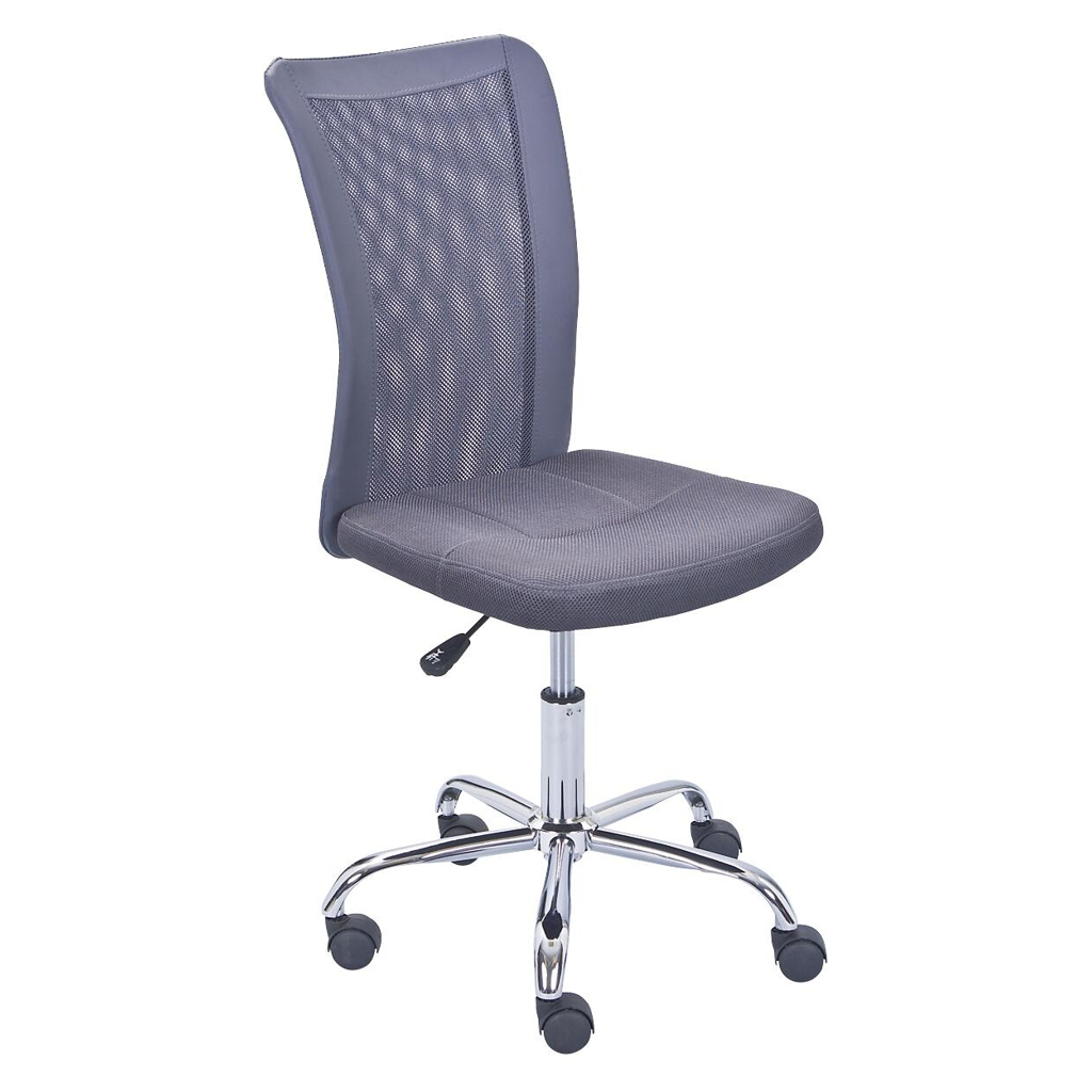 Drehstuhl Bonnie grau Kunststoff Metall