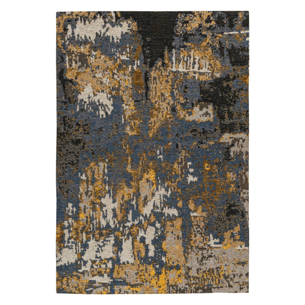 Padiro Kurzflorteppich Primavera 525 blau B/L: ca. 120x180 cm