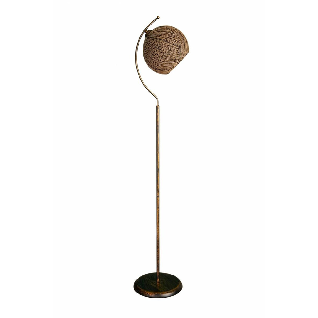 Opviq Stehlampe schwarz Metall B/H/T/L/D: ca. 30x165x30x30x30 cm E27 1 Brennstellen