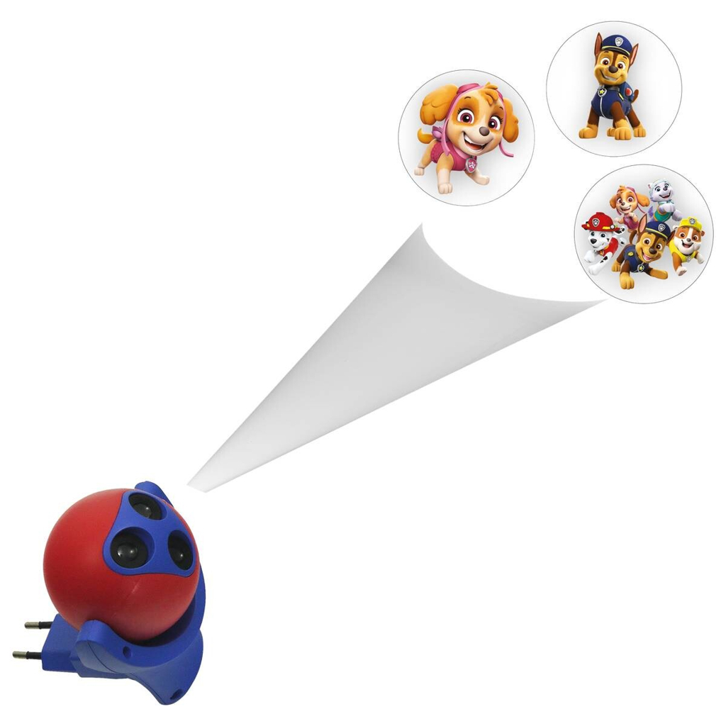 Niermann Stecker-Nachtlicht Paw Patrol dunkelblau rot Kunststoff