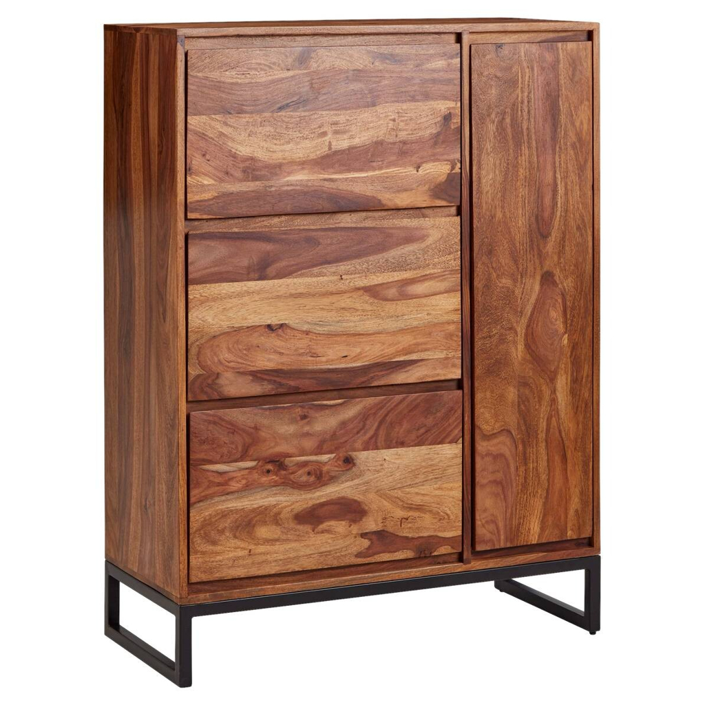 Schuhschrank rosenholz Nachbildung B/H/T: ca. 40x120x88 cm
