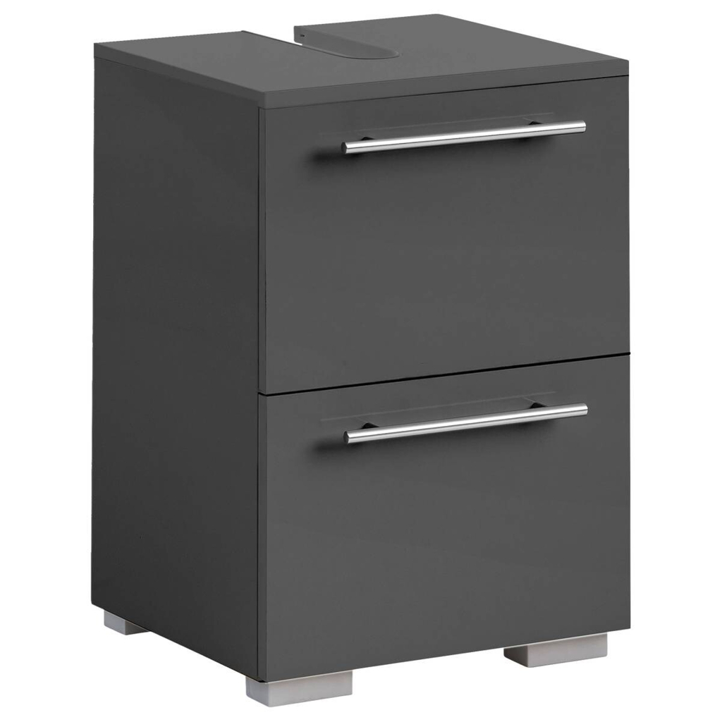 Waschbeckenunterschrank Carlos anthrazit B/H/T: ca. 40,2x59,1x35 cm