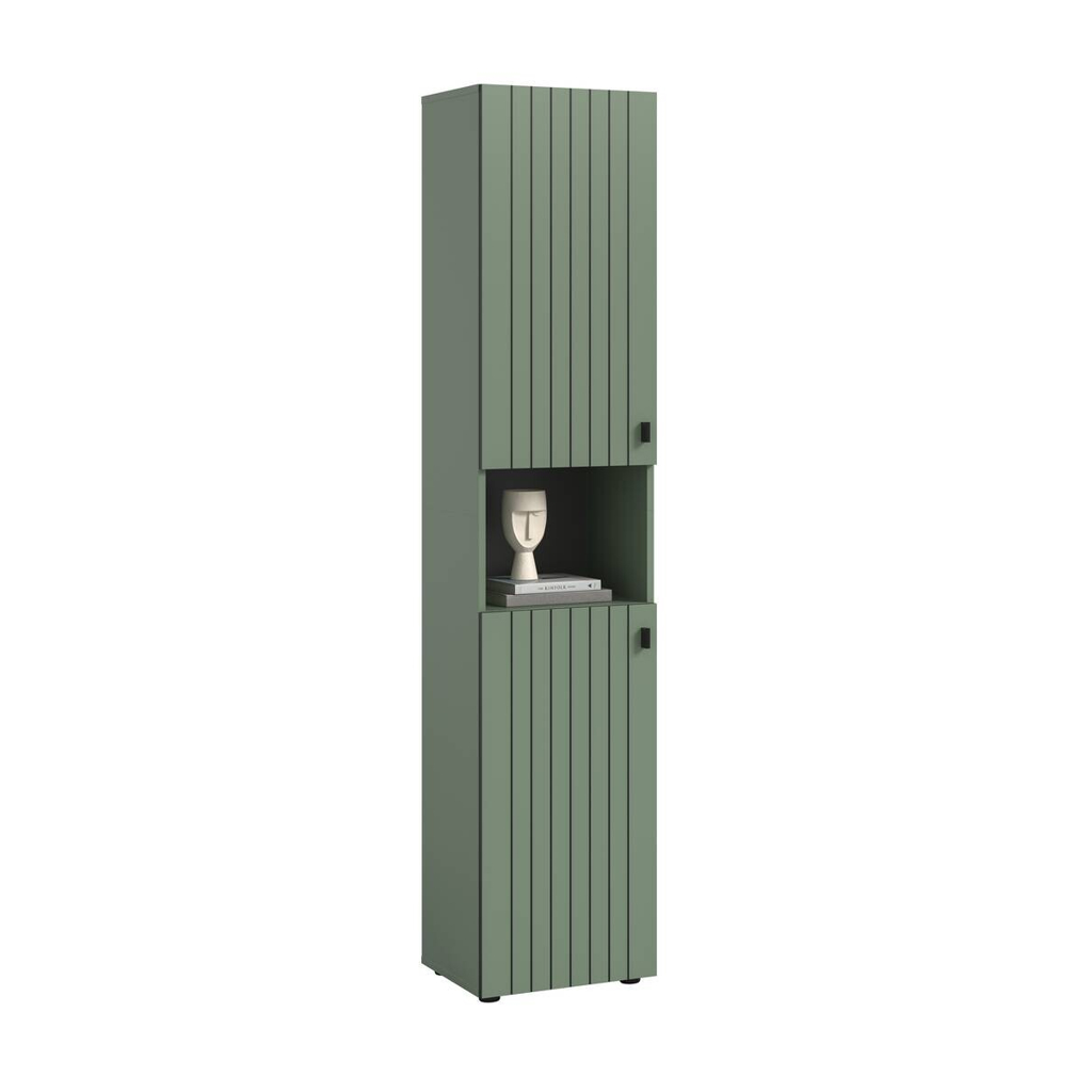 Garderobenschrank STATION grün B/H/T: ca. 40x192x37 cm