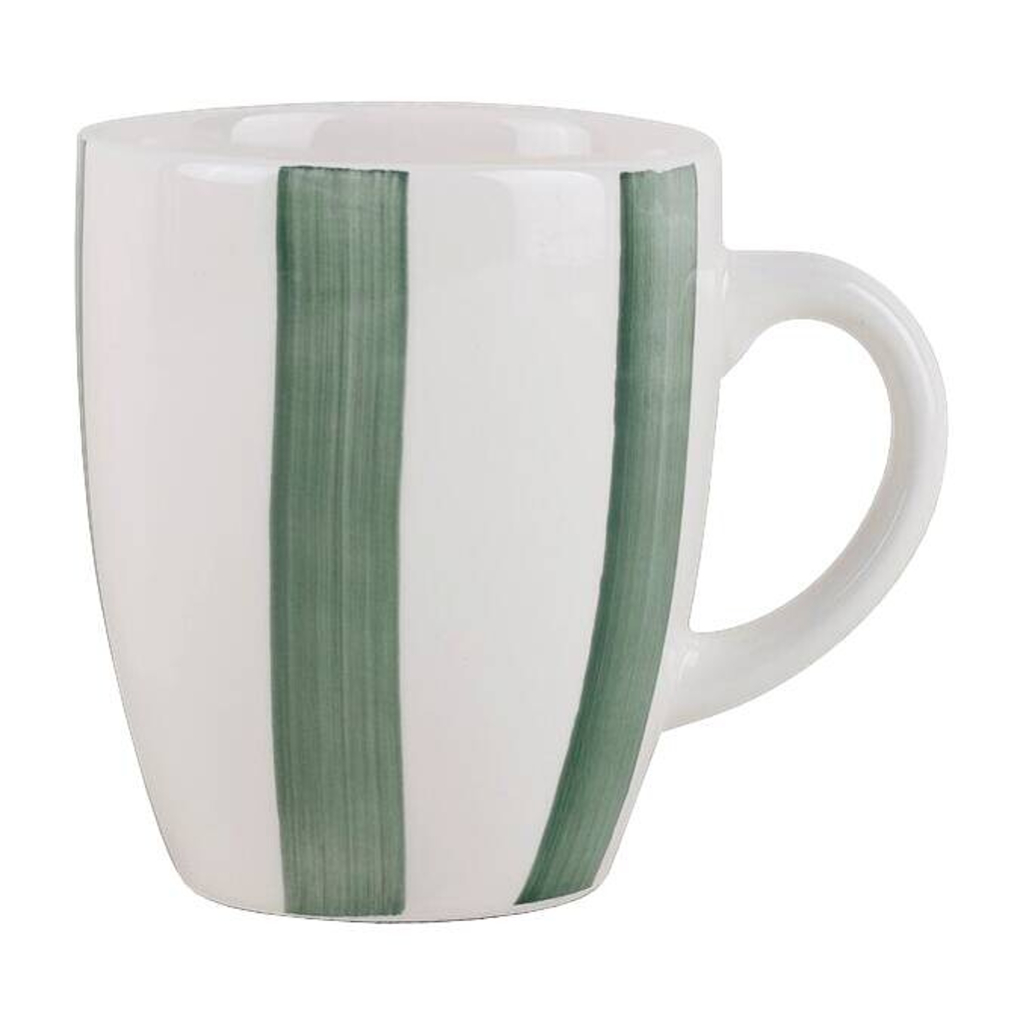 Kaffeebecher weiß Keramik