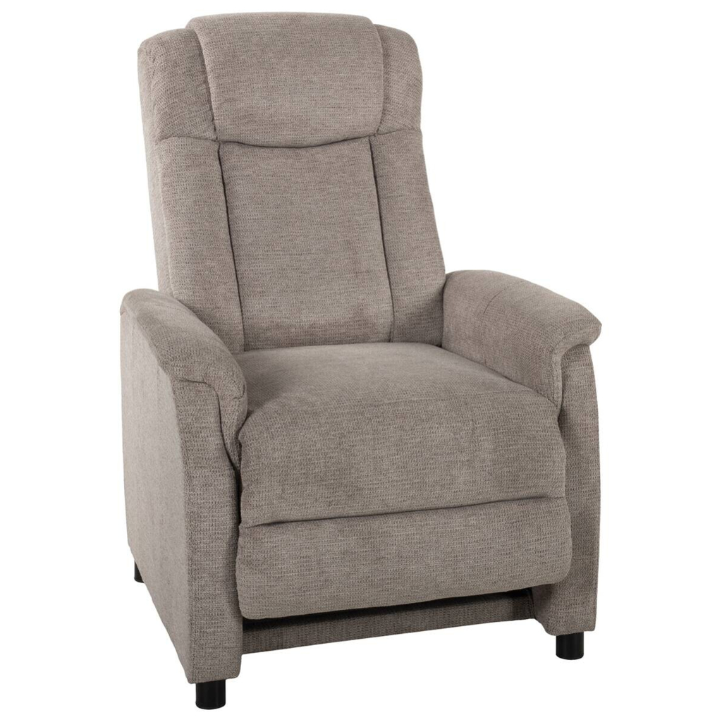 TV-Sessel Delta taupe Webstoff B/H/T: ca. 77x107x91 cm