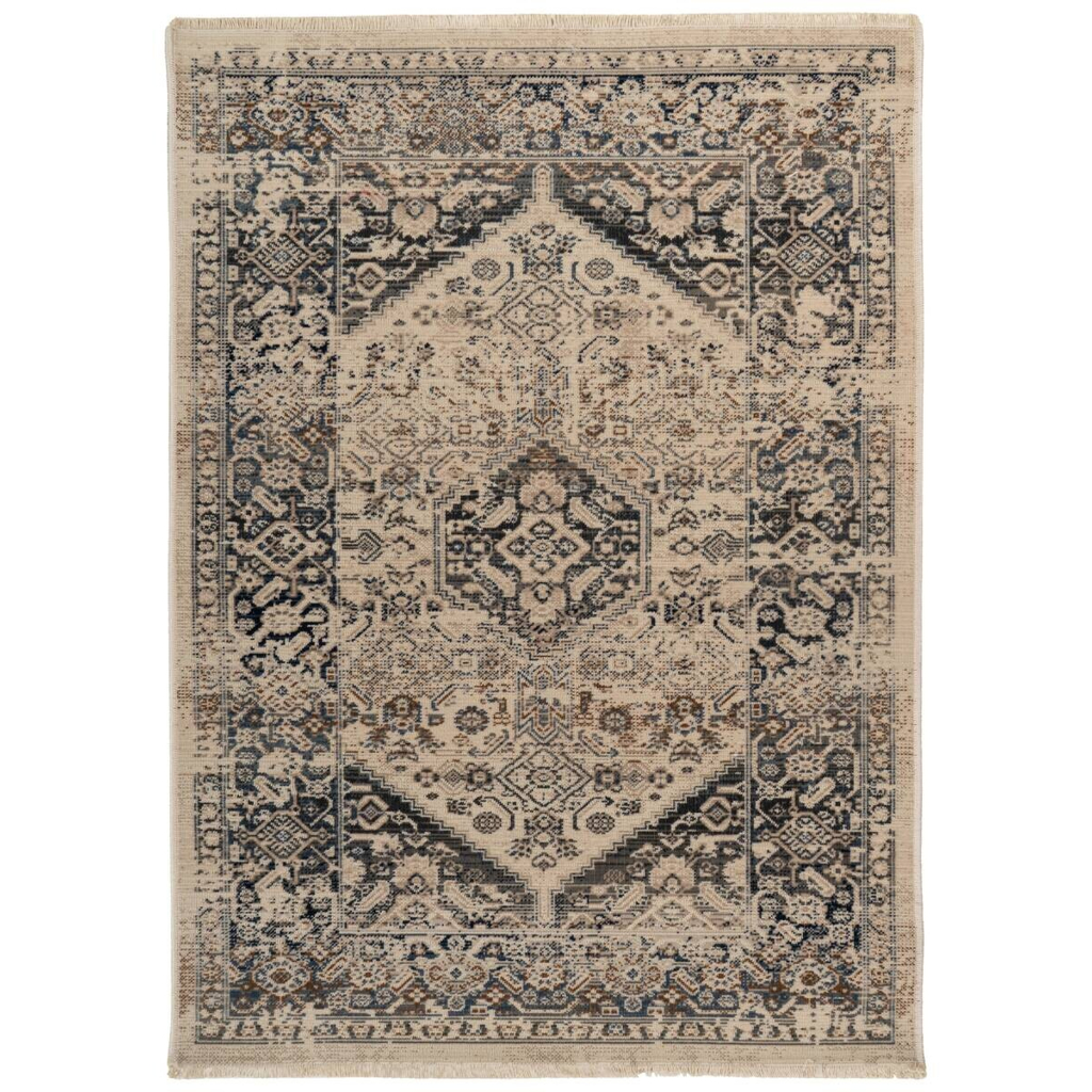 Kayoom Kurzflorteppich Charin 425 blau B/H/L: ca. 160x0,35x230 cm