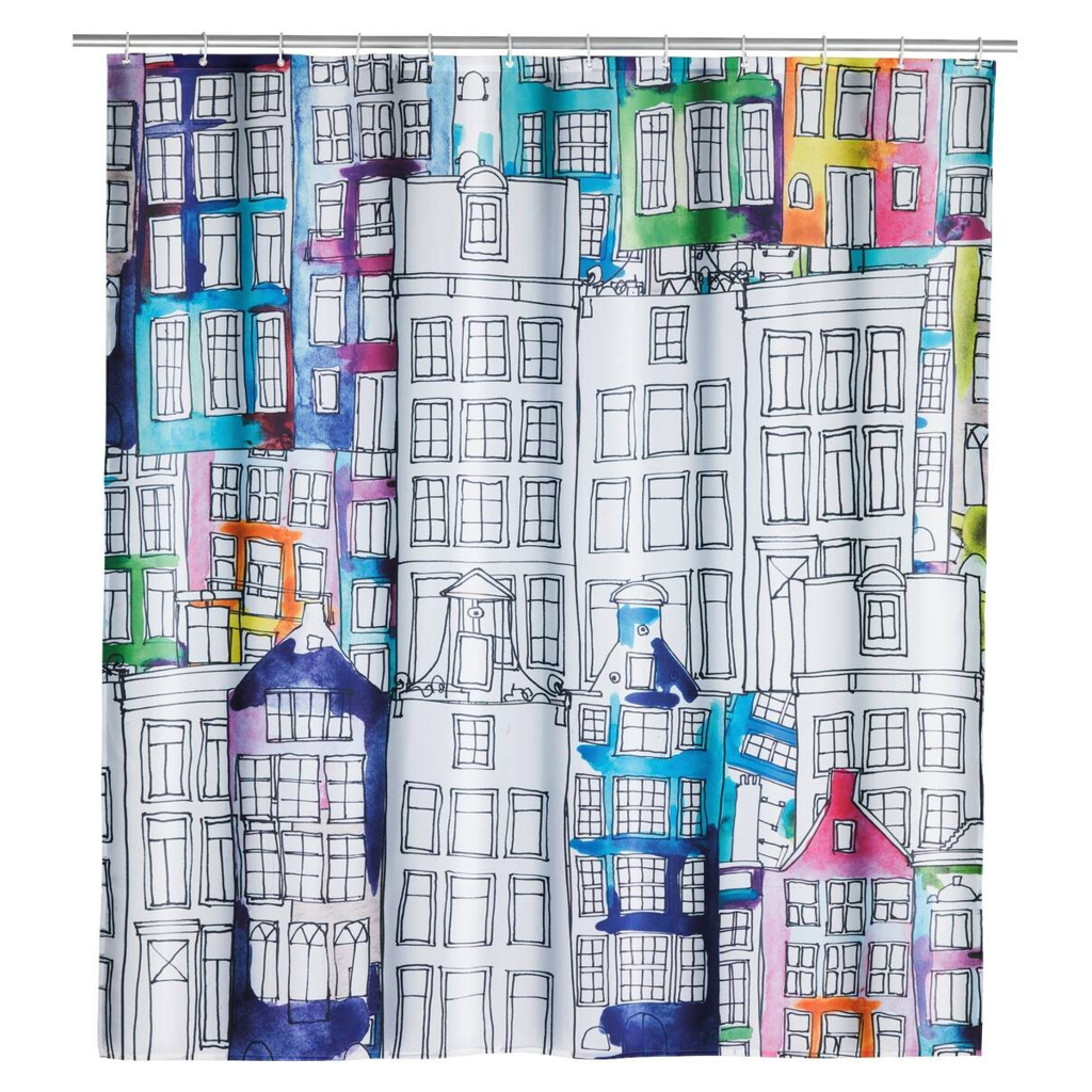 WENKO Duschvorhang Polyester