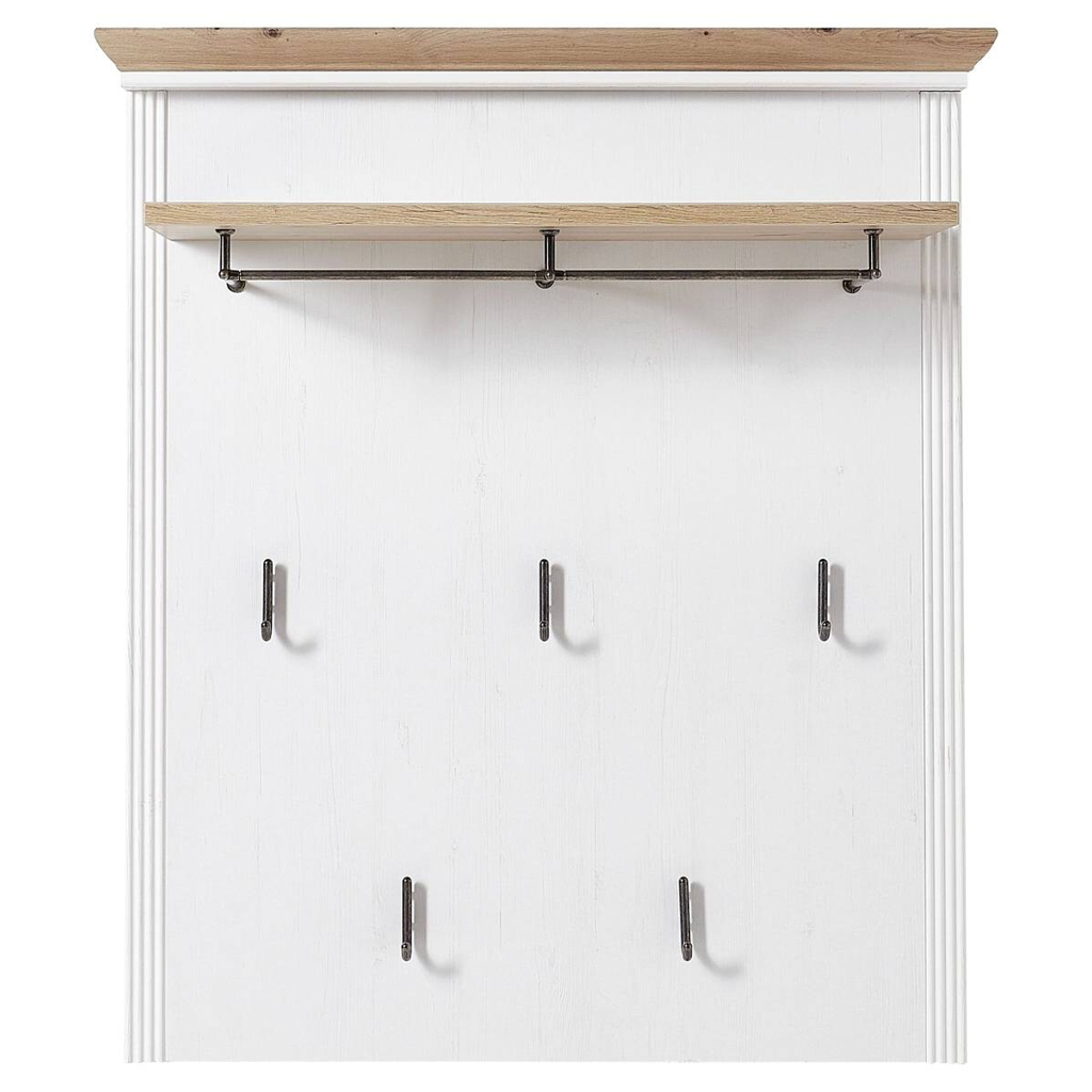 Garderobenpaneel Jasmin Pinie Nachbildung Eiche Artisan Nachbildung B/H/T: ca. 93x107x30 cm