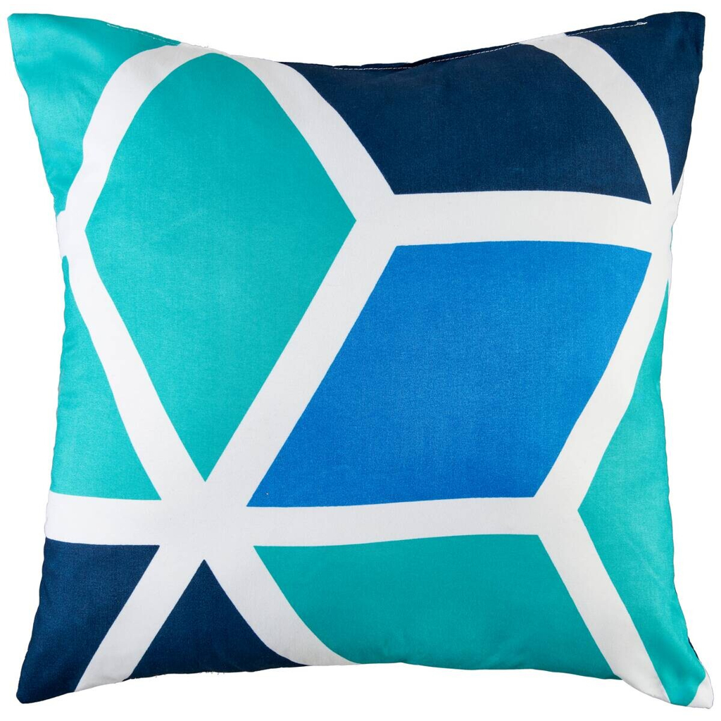 Dekokissen dunkelblau Polyester