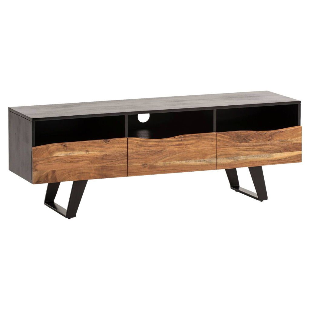 Lowboard schwarz lackiert B/H/T: ca. 140x50x40 cm