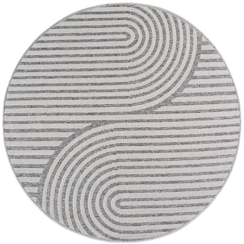 Ayyildiz Flachwebteppich DESERT grau D: ca. 80 cm