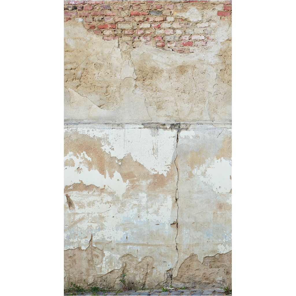 Livingwalls Fototapete Steinoptik grau beige braun B/L: ca. 280x159 cm