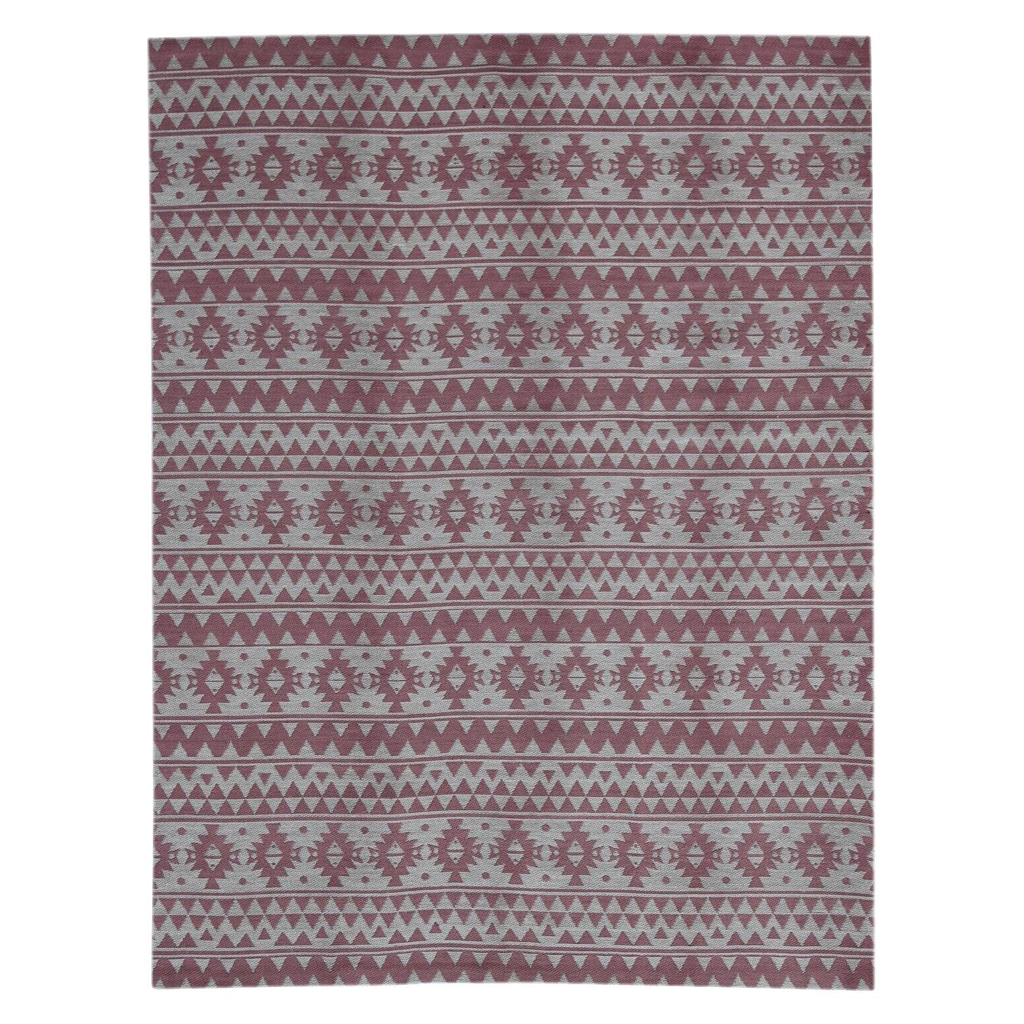 Kayoom Flachgewebeteppich Sunny 210 pink B/L: ca. 160x230 cm