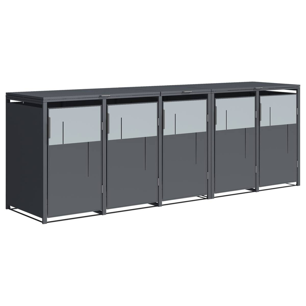 Westmann Mülltonnenbox Tonus anthrazit B/H/L: ca. 330x116x80 cm