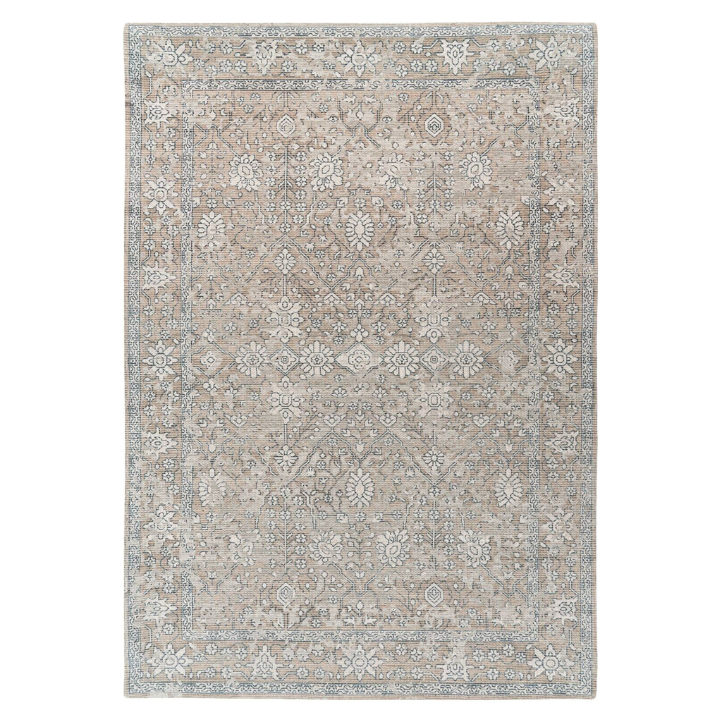 Kayoom Flachflorteppich Perry 125 beige B/L: ca. 120x170 cm