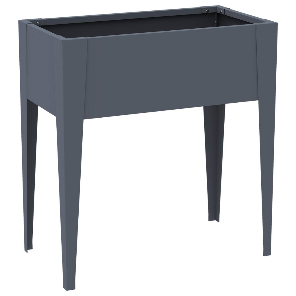 Westmann Hochbeet Vedura anthrazit Stahl B/H/L: ca. 74x80x40 cm