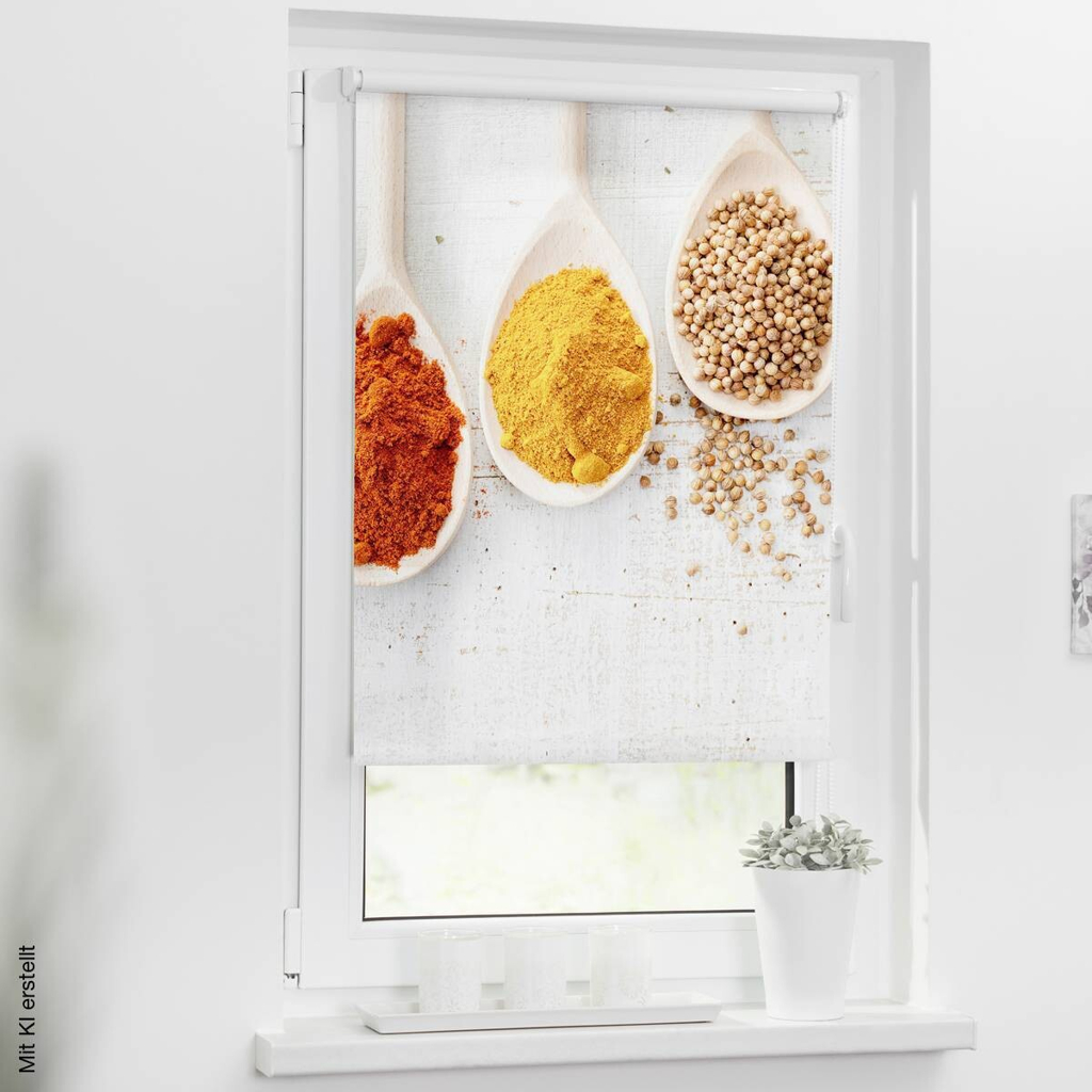 LICHTBLICK Rollo Spices bunt B/L: ca. 100x150 cm