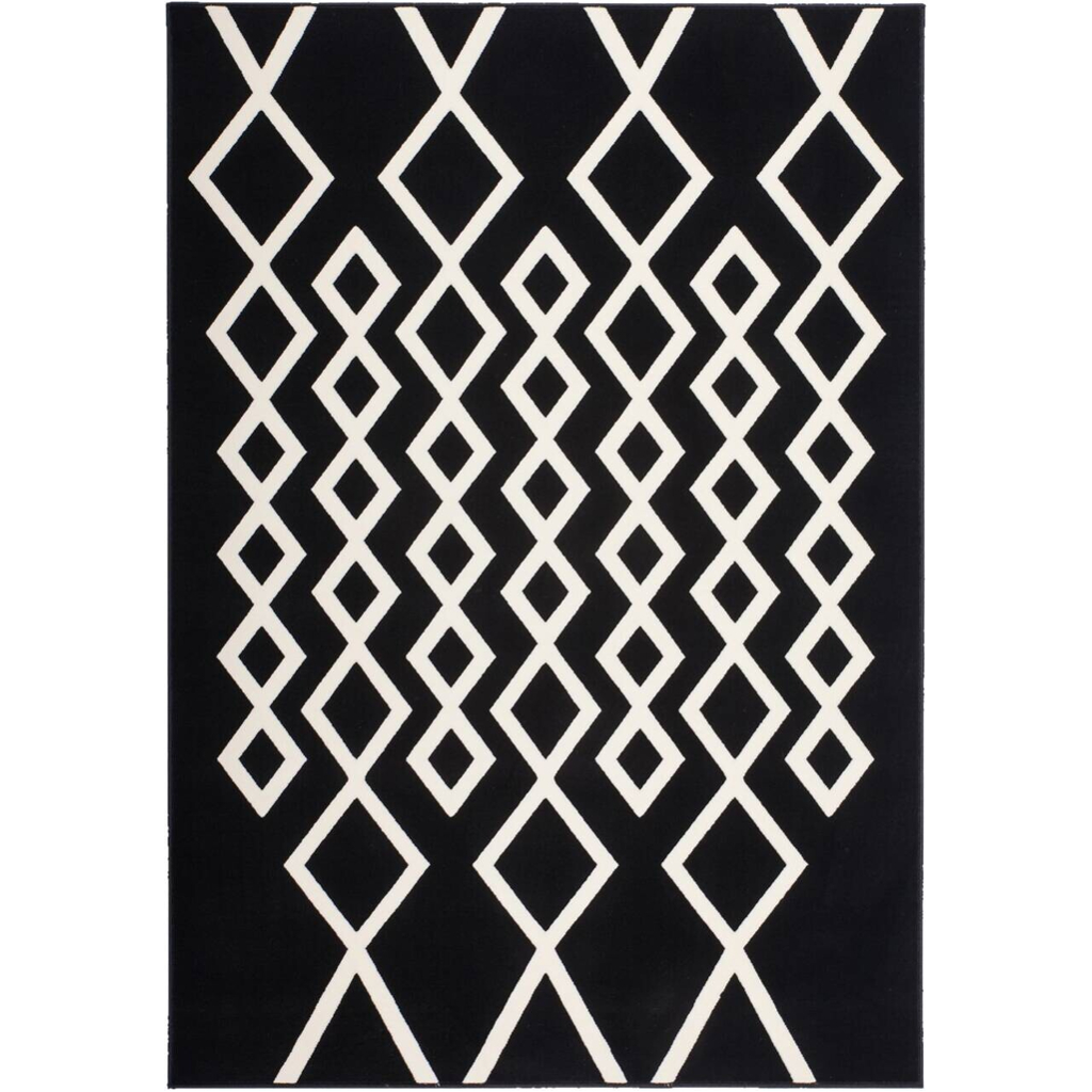 Kayoom Kurzflorteppich Lina 425 elfenbein B/L: ca. 120x170 cm