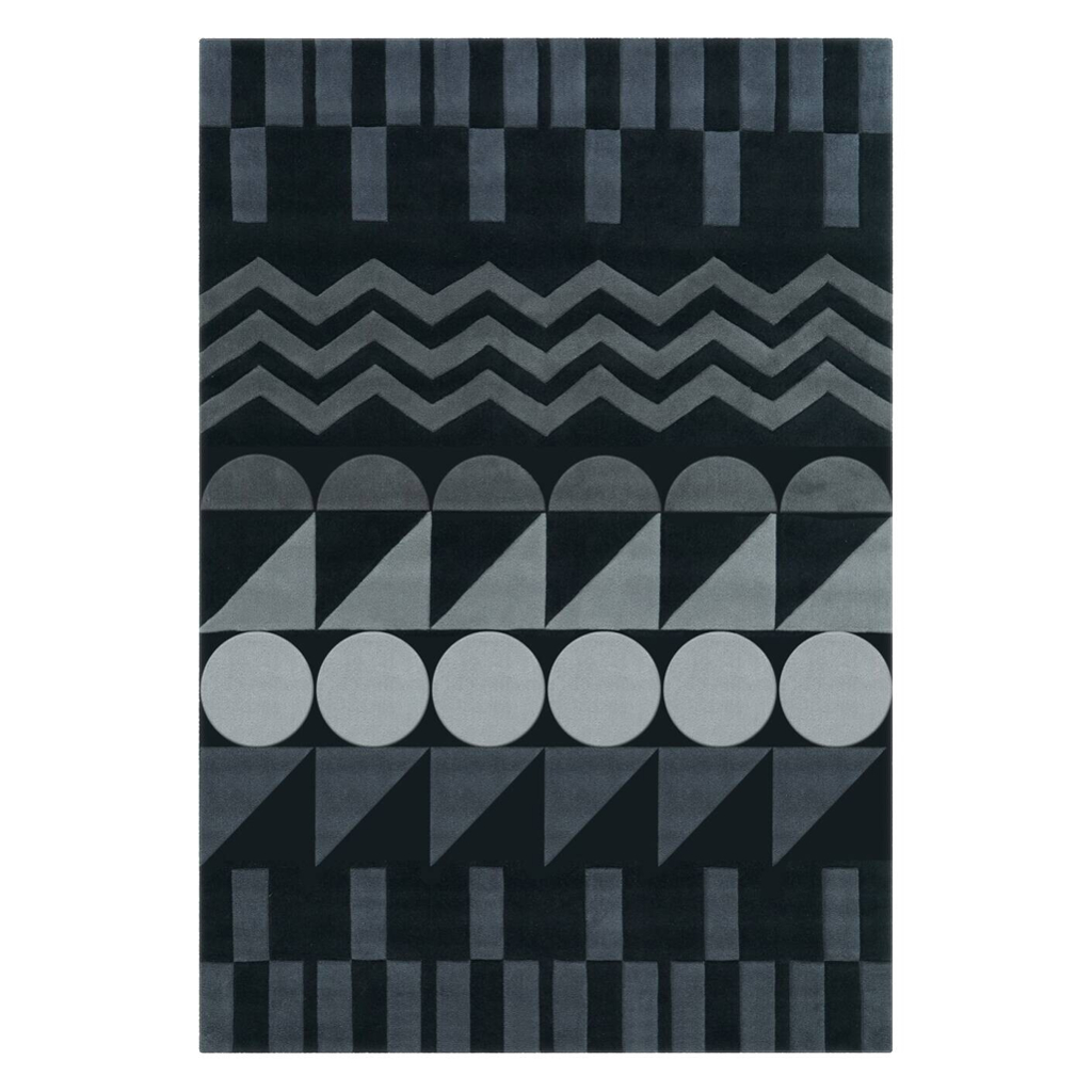 Arte Espina Kurzflorteppich Spirit 3120 anthrazit B/L: ca. 140x200 cm