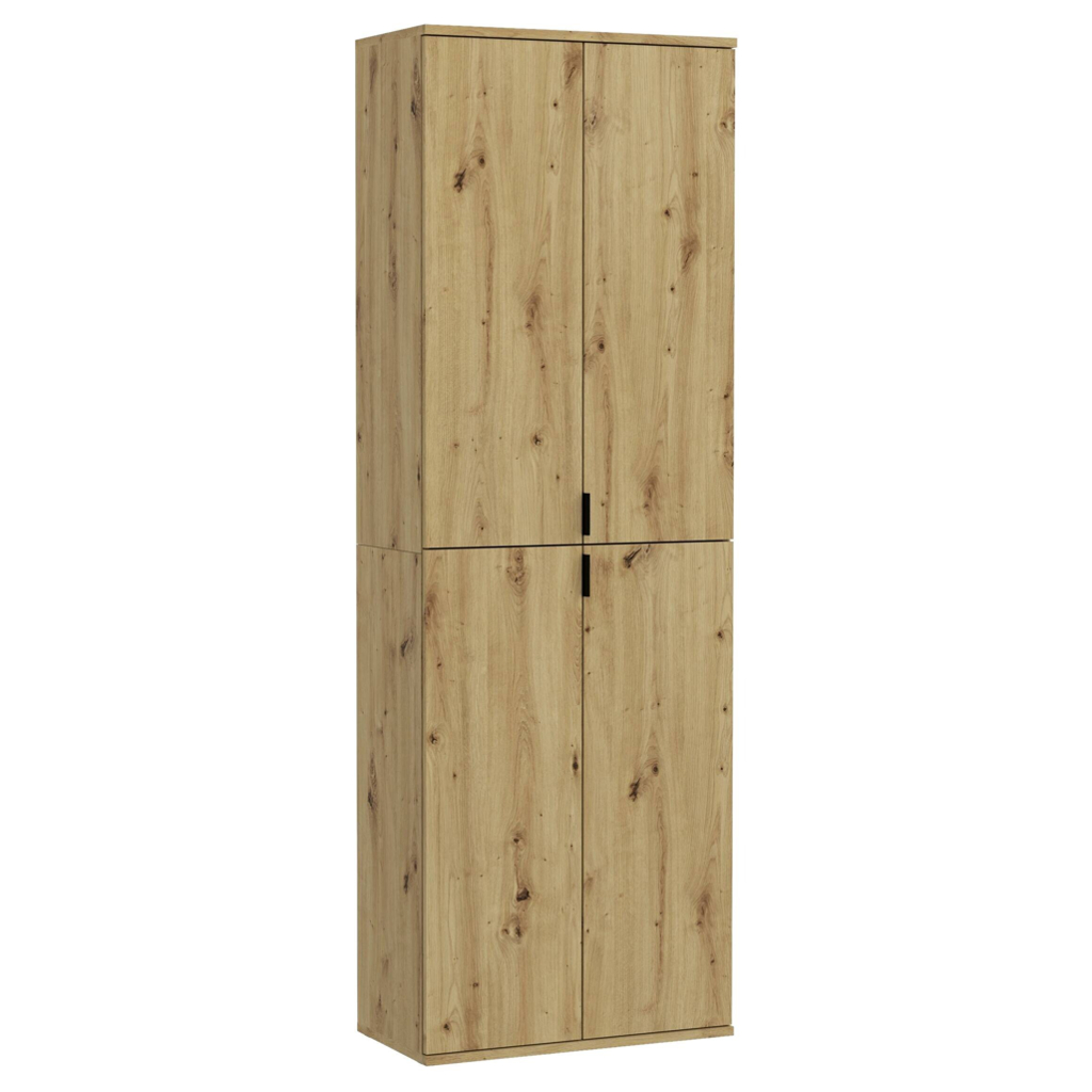 Badhochschrank PROJEKT Eiche Artisan Nachbildung B/H/T: ca. 61x193x34 cm