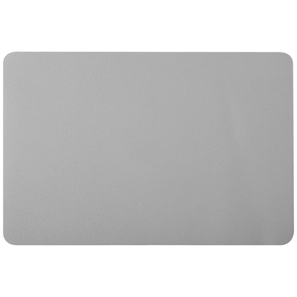 Platzset grau PVC B/L: ca. 45x30 cm