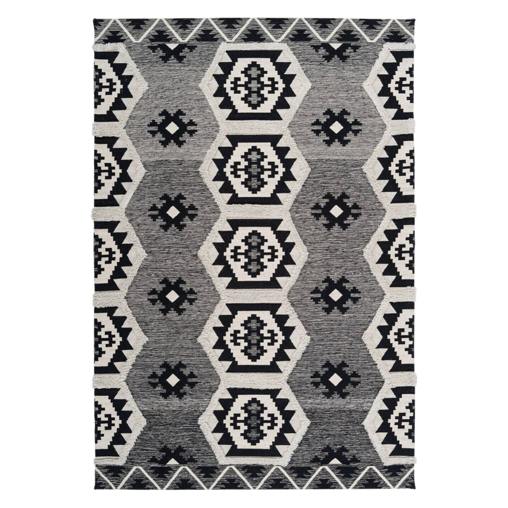 Arte Espina Kurzflorteppich Ethnie 325 grau B/H/L: ca. 80x1x150 cm