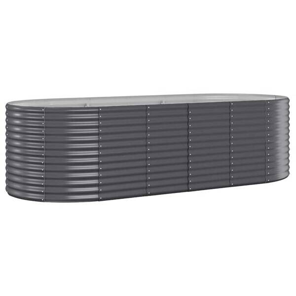 Hochbeet anthrazit Stahl B/H/L: ca. 100x68x249 cm