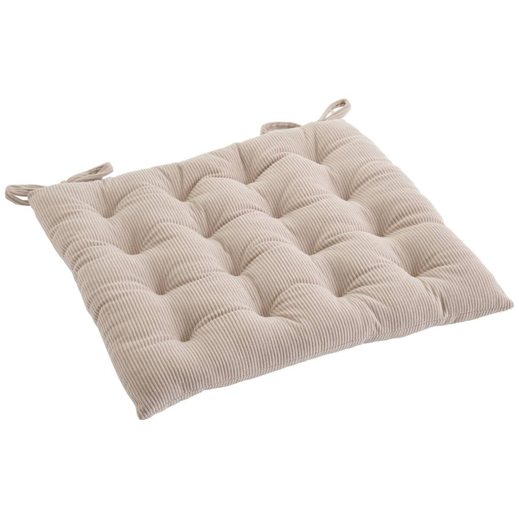 Sitzkissen kitt Polyester B/L/S: ca. 40x40x5 cm