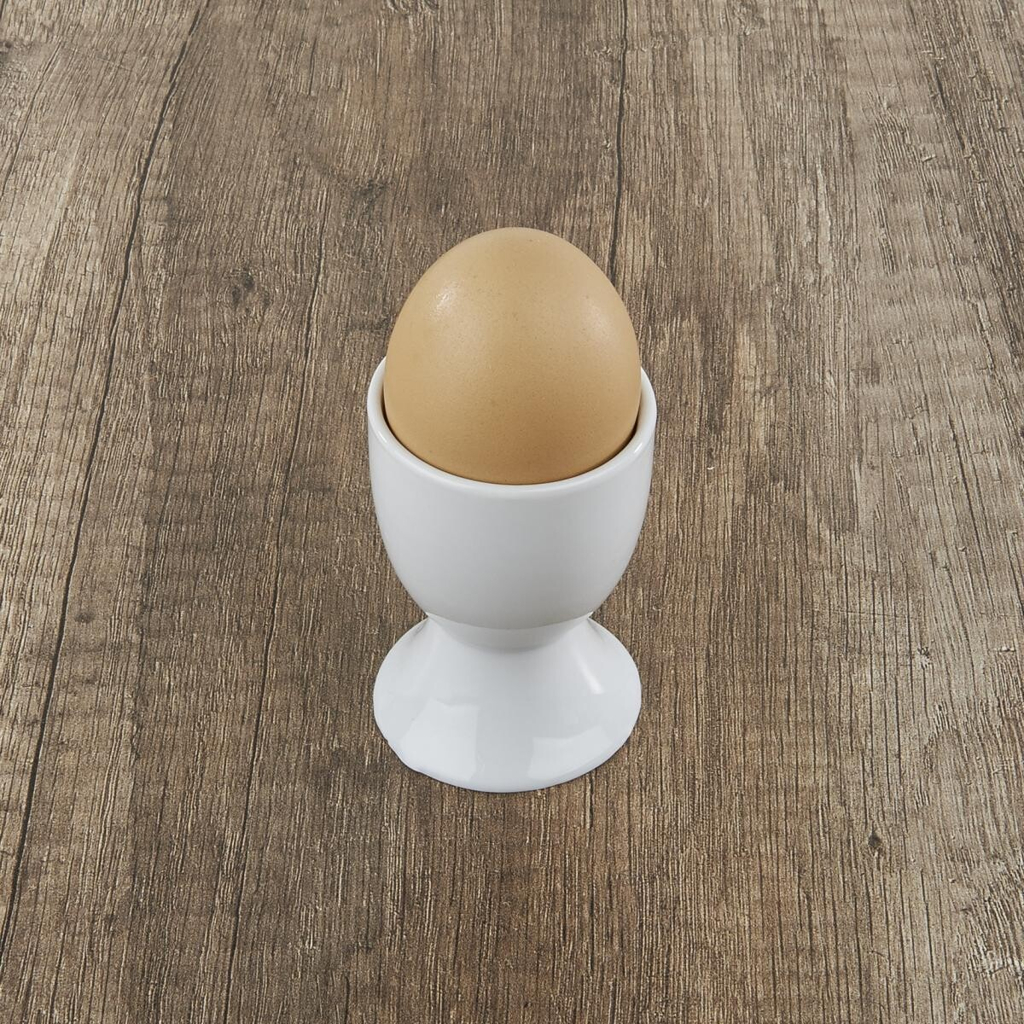 Eierbecher weiß Porzellan D: ca. 5 cm
