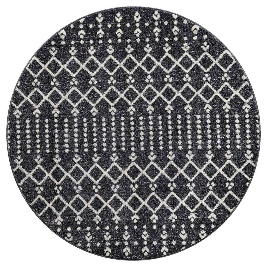 Sanat Teppich schwarz D: ca. 200 cm