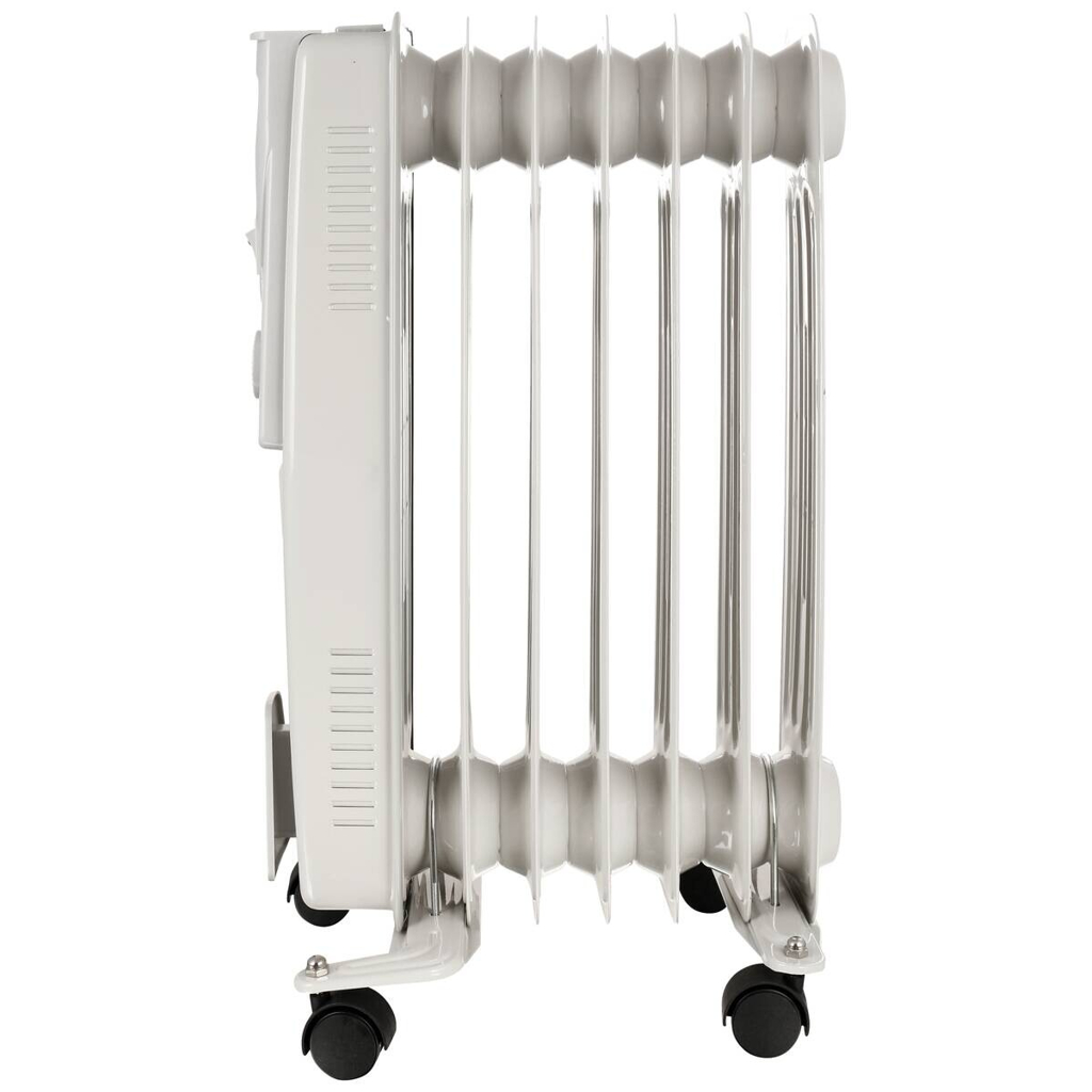 Ölradiator weiß Metall Kunststoff B/H/L: ca. 25x41x63 cm ca. 1500 W