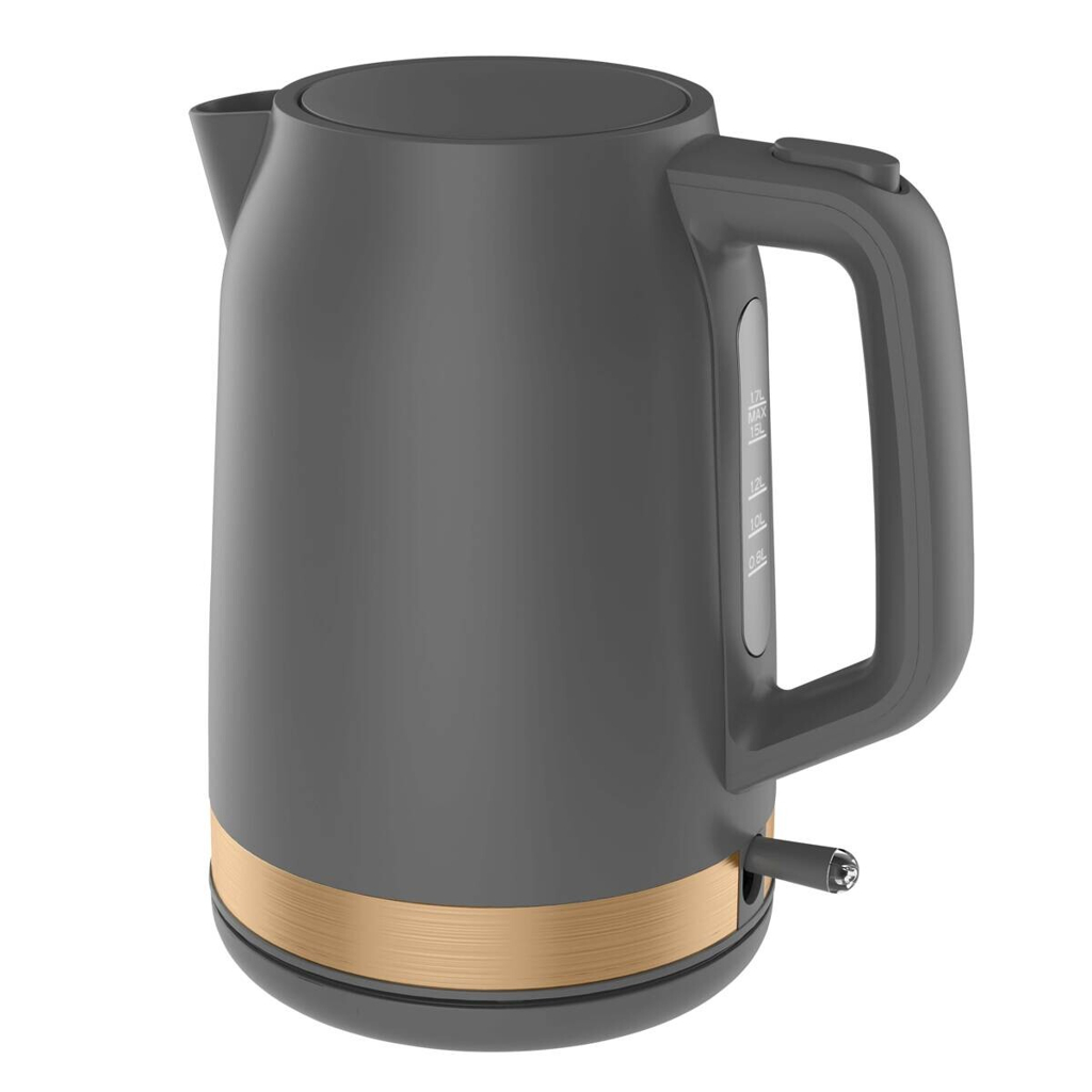 Emerio Wasserkocher WK-131347.1 grau Kunststoff B/H/L: ca. 17x22x21 cm ca. 1,7 l